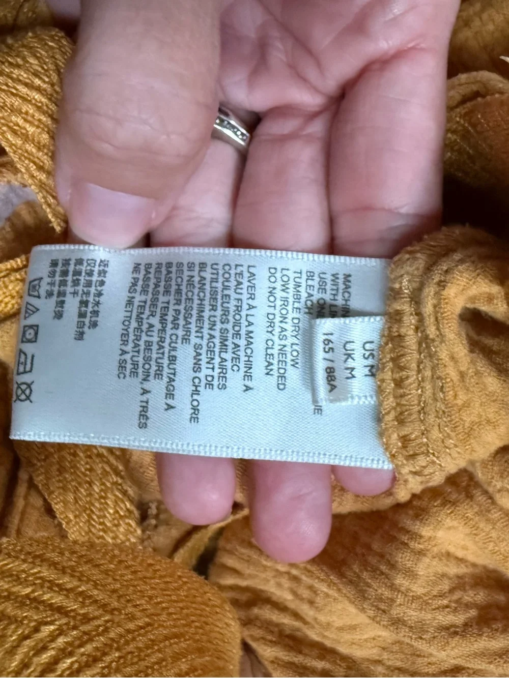 BDG urban outfitters Medium Mustard Yellow Cotton Linen Blend Gauze Overalls